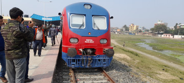 नेपाल रेलवेको तेस्रो चरणको काम तीव्र गतिमा हुँदै